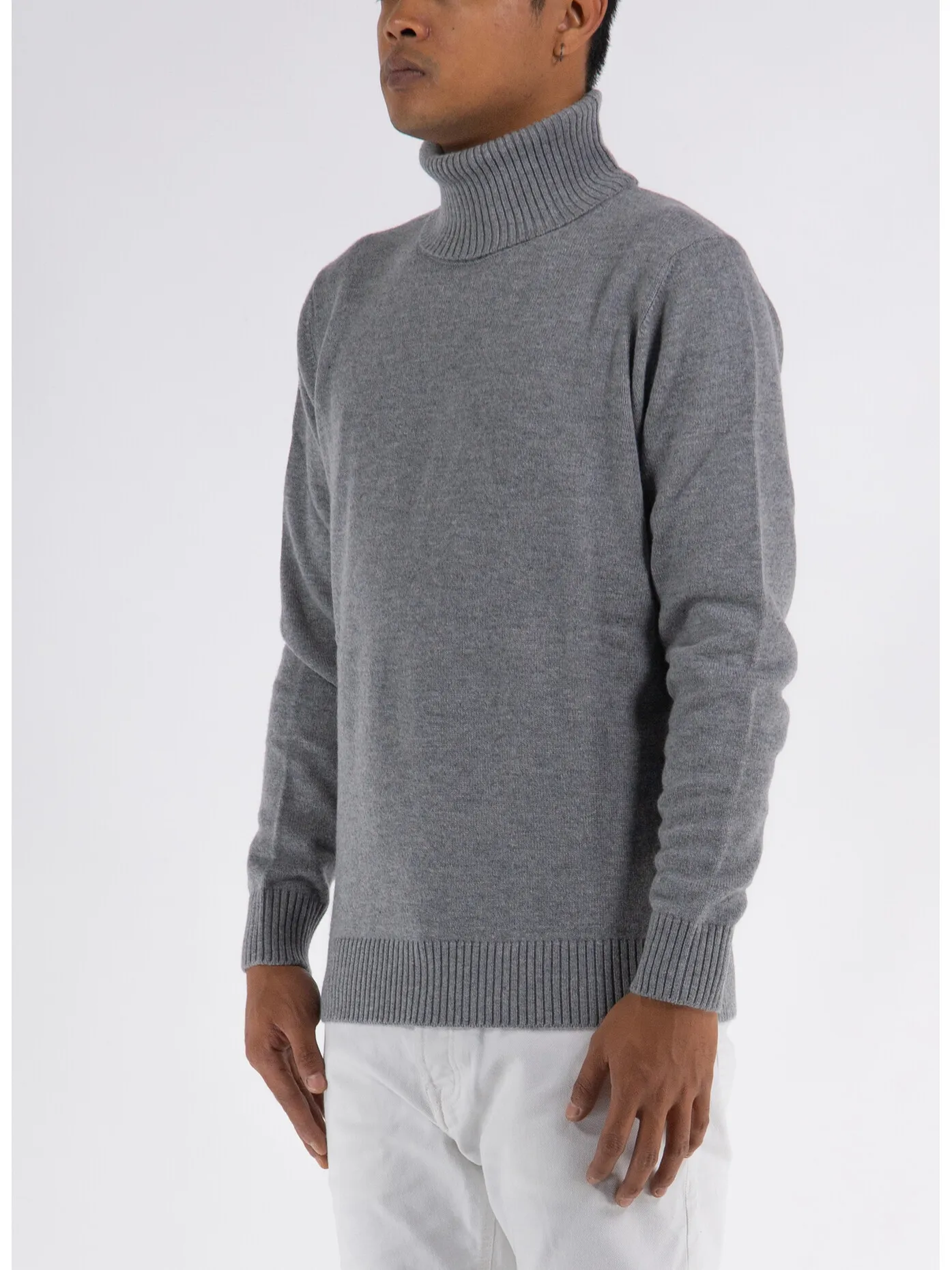     -KANGRA    -MAGLIONE DOLCEVITA RASATO-