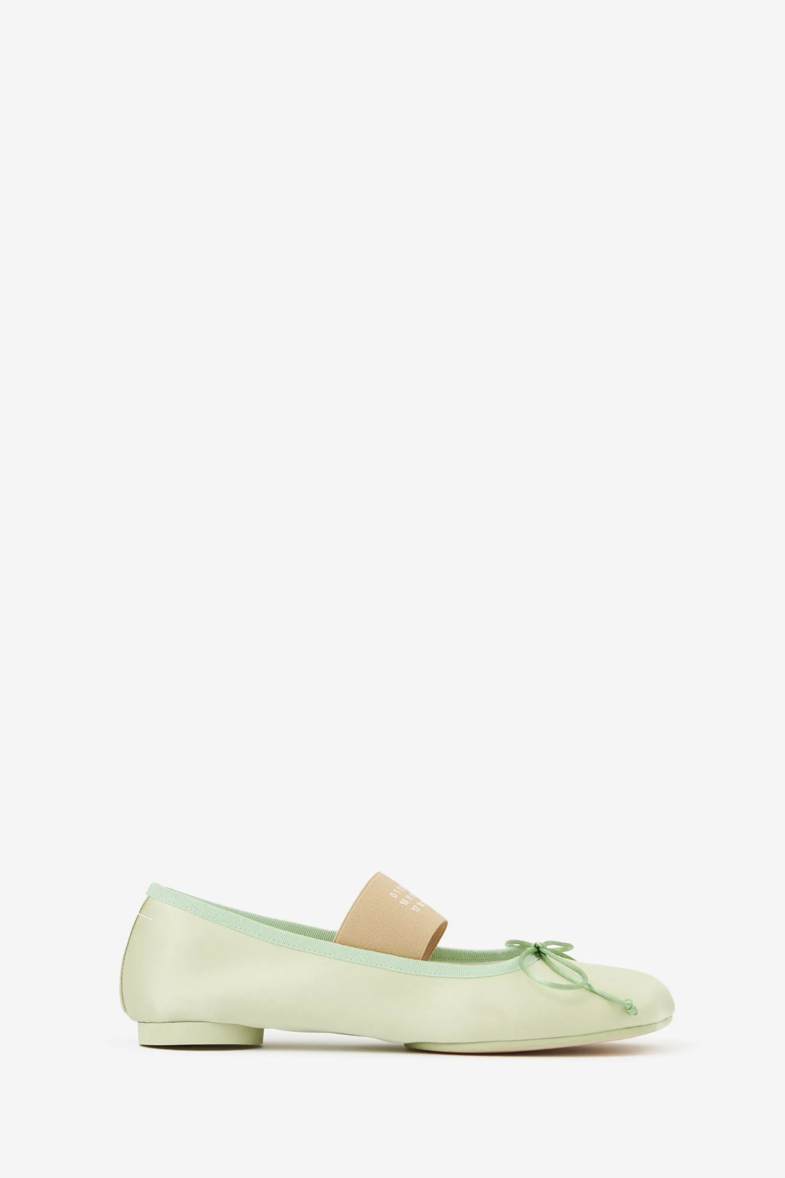 Ballerine BALLET SHOE in pelle verde