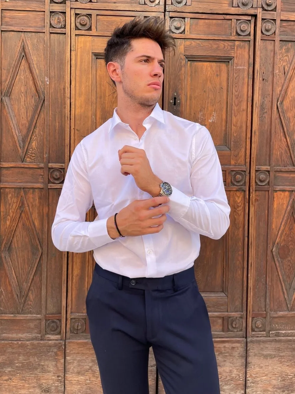 Camicia colletto italiano