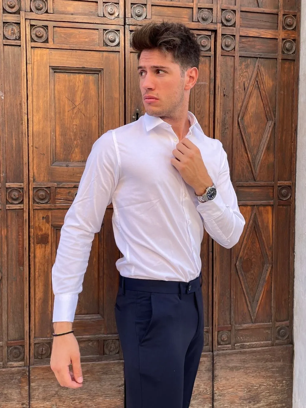 Camicia colletto italiano