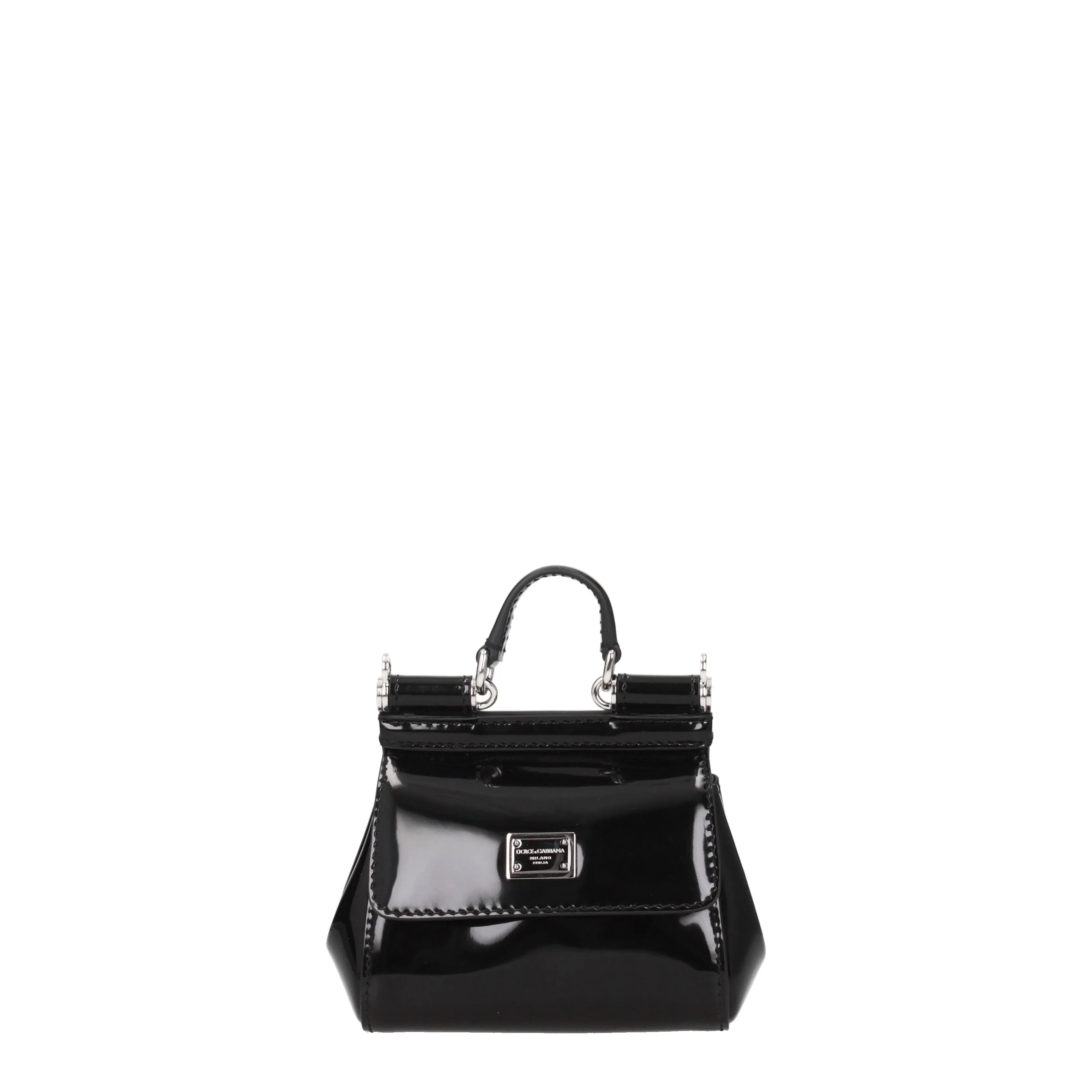 Dolce&Gabbana Borse a Mano Sicily Donna Pelle Nero