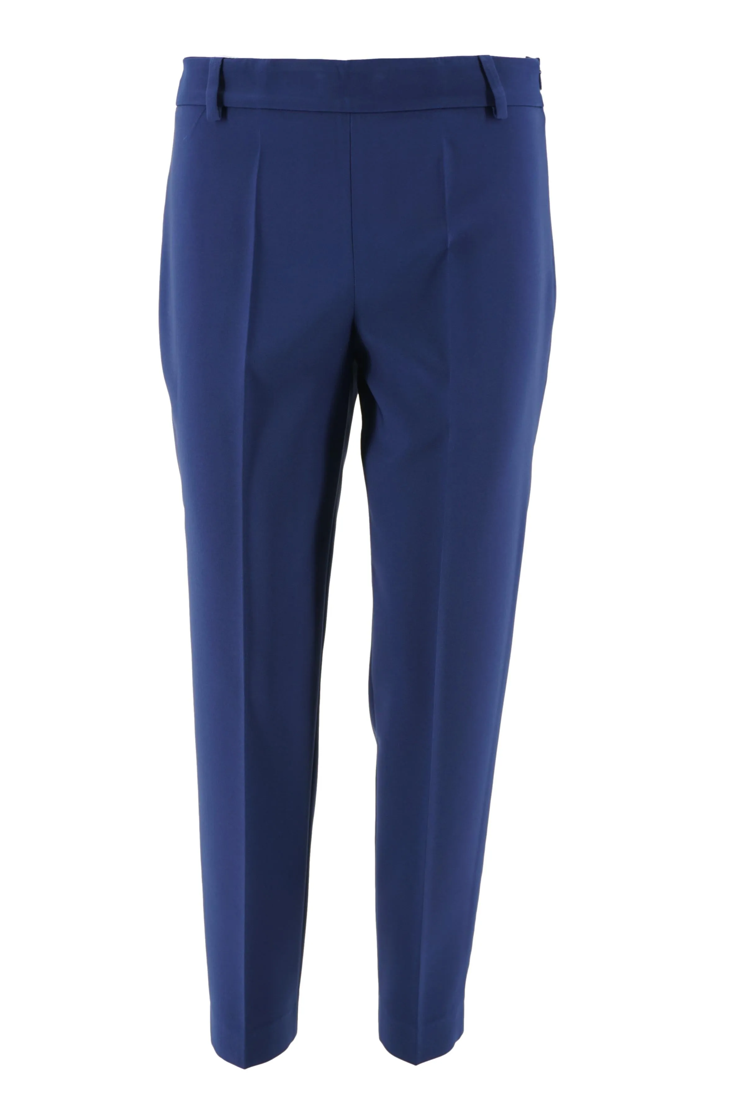 Elegant Trousers with Pleats / Bluette