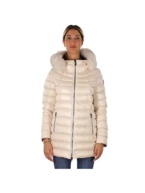 Piumino cangiante media lunghezza