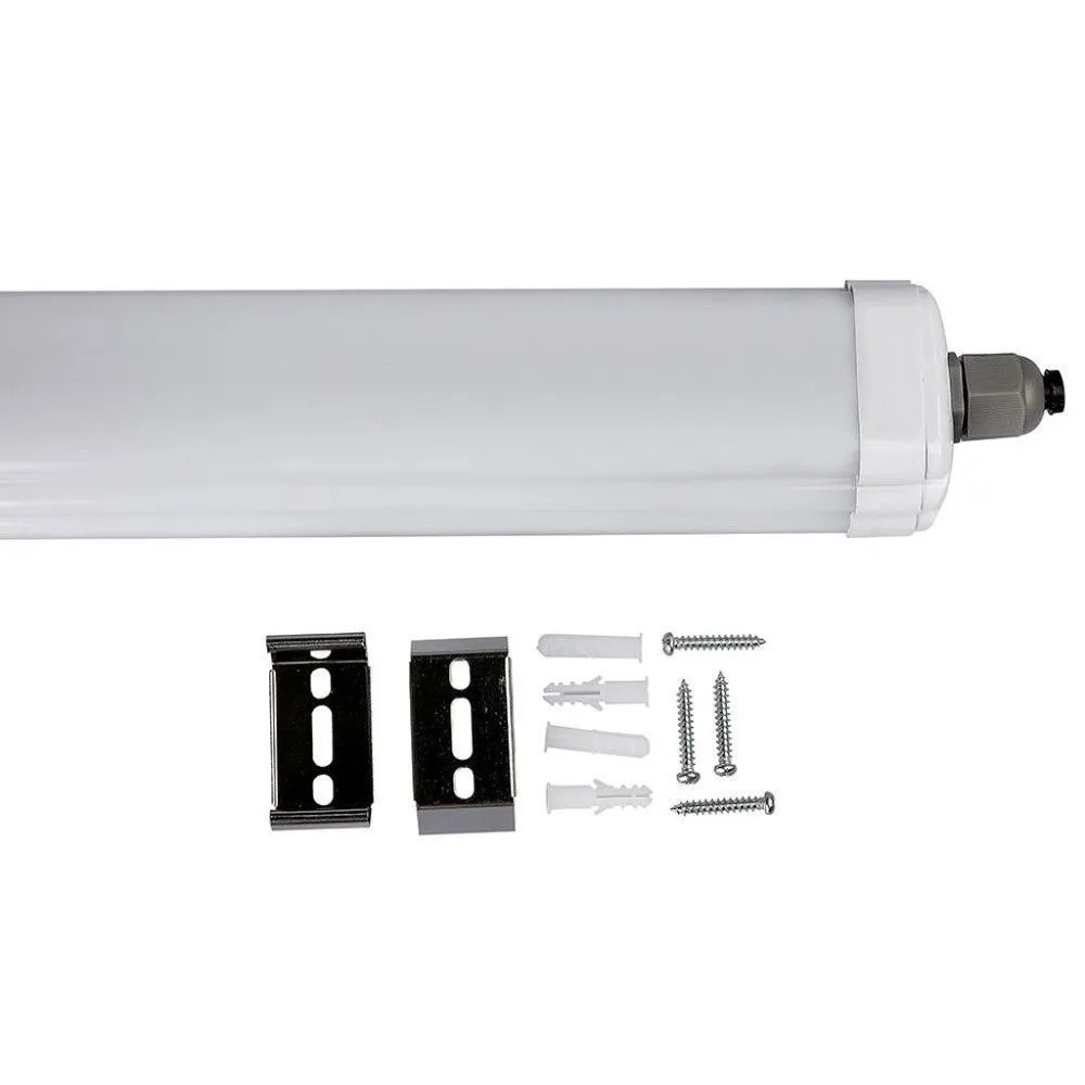 Plafoniera LED Impermeabile 48W 120LM/W G-Series 150cm 4000K IP65 V-TAC 216287