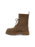 Polacco Emanuèlle Vee FONDO MICRO in camoscio beige